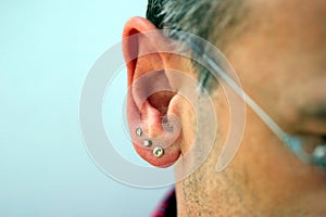 Male ear jewellery