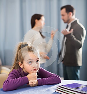 Male and female arguing with each other