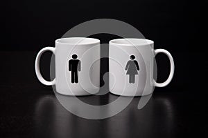 Male and Female Mug