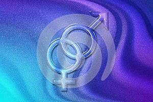 Male and Female sex symbol, Heterosexuality, Sex Education photo