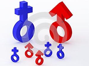 Male & female signs