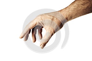 Male hand