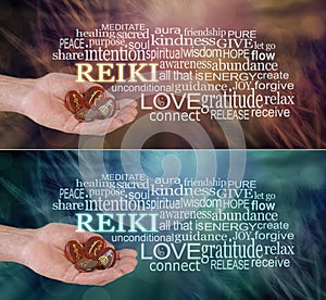 2 x Male Reiki Practitioner Word Cloud