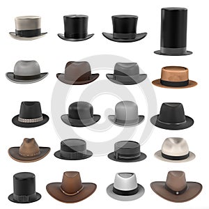 Male hats
