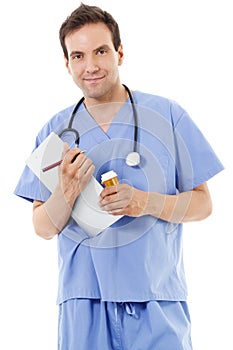 Male healthcare worker