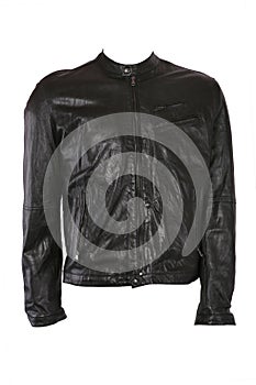 Male leather jacket