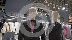 Male Mannequins in Store