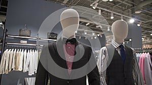 Male Mannequins in Store