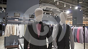 Male Mannequins in Store
