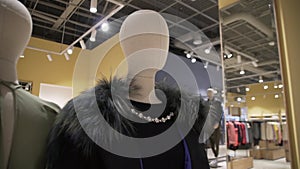 Male Mannequins in Store