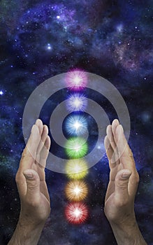 Sending Distant Healing to the Seven Chakras