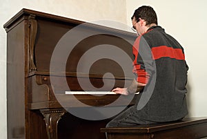 Male Playing Piano