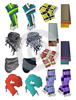 Male scarves photo