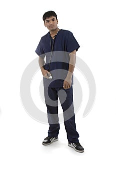 Male in Scrubs