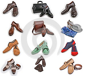 Male shoes collection