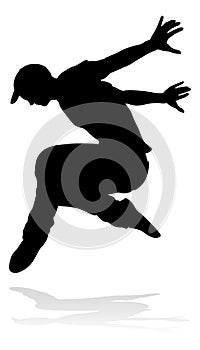 Street Dance Dancer Silhouette