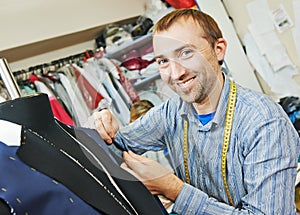 Male tailor portrait