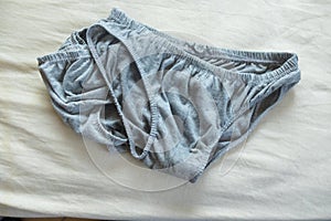 Male underpants or underware bikini