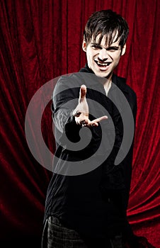 Male vampire reaching for you