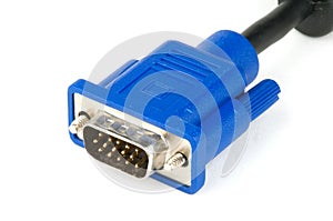 Male VGA cable connector