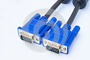 Male VGA cable connector