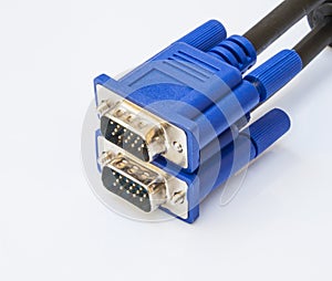 Male VGA cable connector