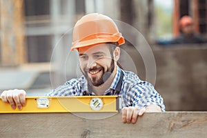 Male work building construction engineering occupation project