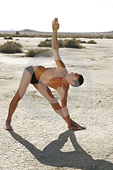 Male Yoga Pose