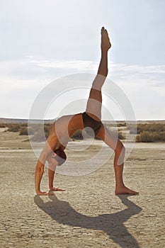 Male Yoga Pose