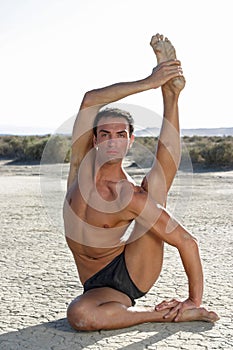 Male Yoga Pose