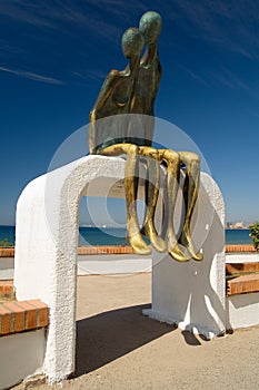 Malecon Statue photo