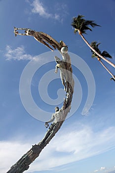 Malecon Statues photo