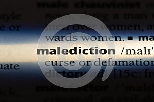 malediction