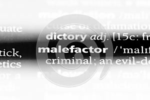 malefactor