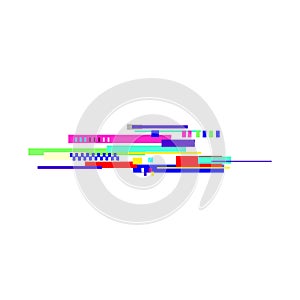 malfunction glitch error cartoon vector illustration