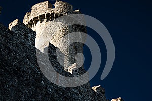 Malgrate in Lunigiana. Medieval village in Tuscany, Italy.