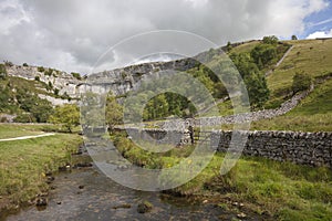 Malham Beck at Malham Cove