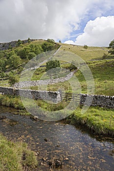 Malham Beck at Malham Cove