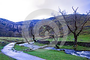 Malham Cove, in January, 2024.