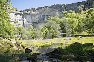 Malham Cove Yorkshire Dales National Park Tourist Attraction