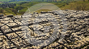 Malham Cove in North Yorkshire