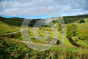 Malham Cove in the Yorkshire Dales National Park