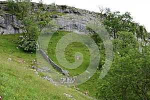 Malham Cove, Yorkshire, England, UK