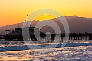 Malibu Pier sunset