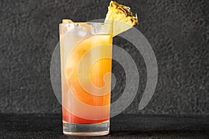 Malibu Sunset Cocktail