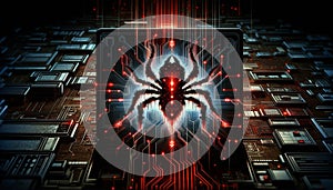 Malicious Software Binary Code Cybersecurity System Hack