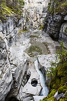 Maligne Canyon, Jasper National Park, Alberta, Canada photo