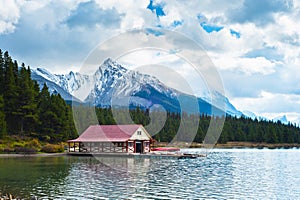 Maligne Lake, Jasper National Park, Jasper,