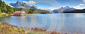 Maligne Lake view