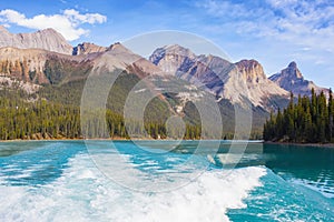 Maligne Lake view